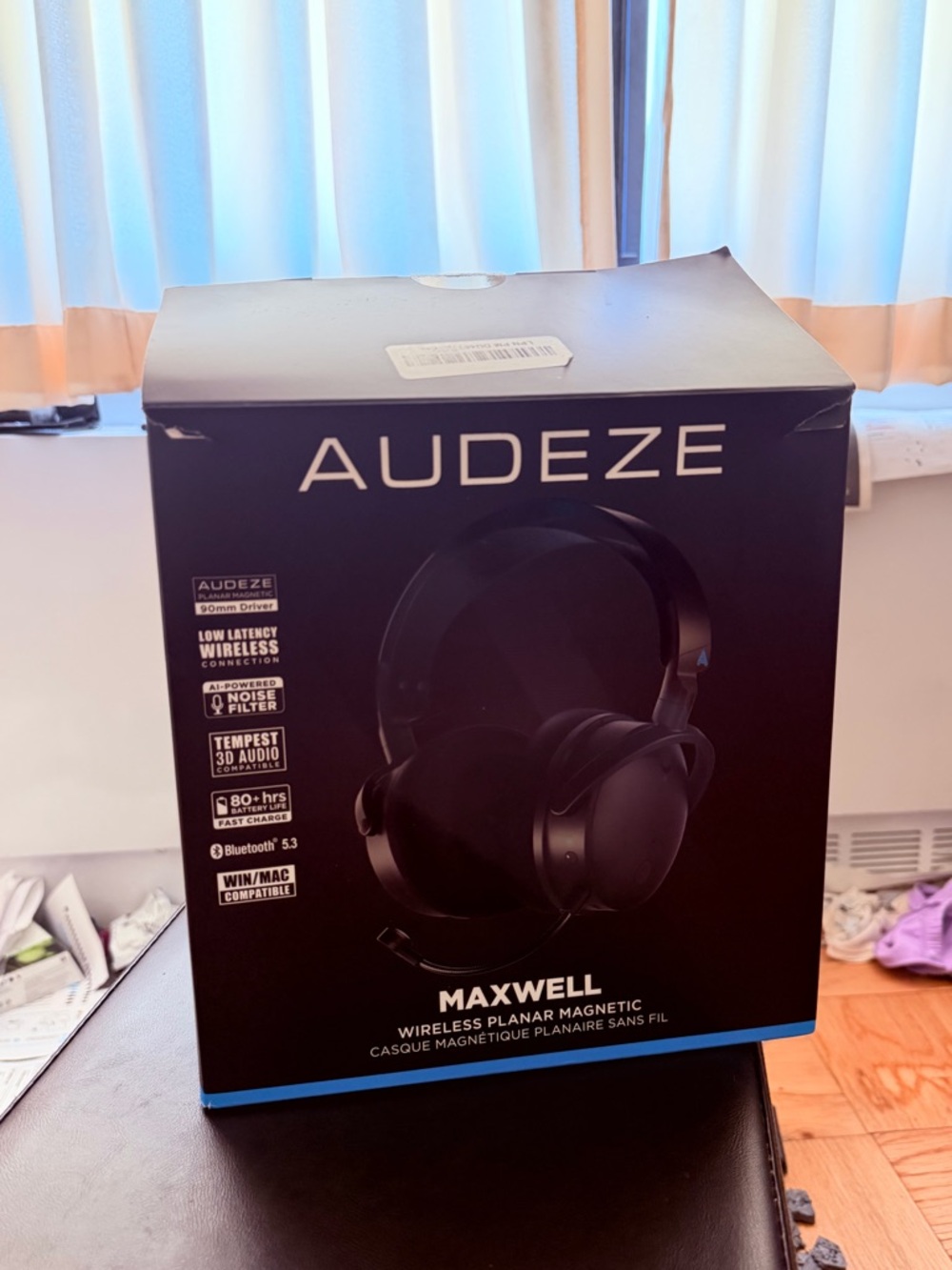 AUDEZE Maxwell Wireless Planar Headphones - Black